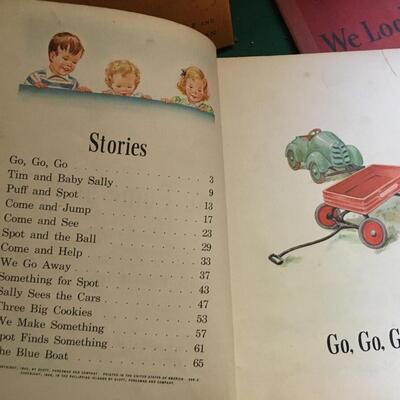 Assorted Dick and Jane from different eras