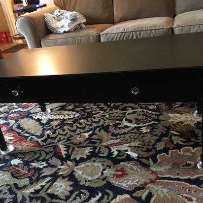 Black coffee table