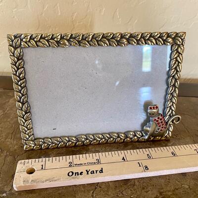 4 x 6 Frame with Jeweled Monkey