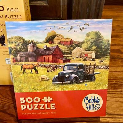 Assortment of Puzzles 300-550 pieces
