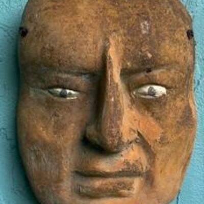 LOT#240J: Terra Cotta Mask