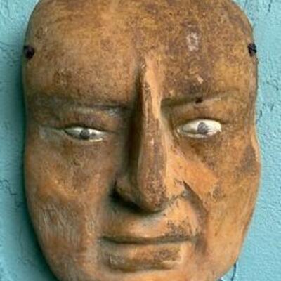 LOT#240J: Terra Cotta Mask