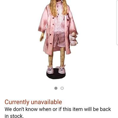 Walking Dead teddy bear girl