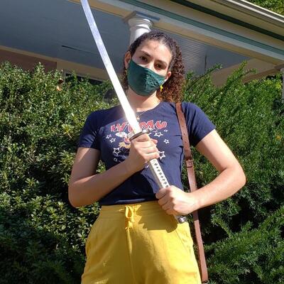 Michonne's sword Walking dead