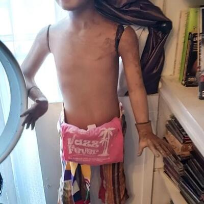 Child size maniquin from old Krause department store on Canal st