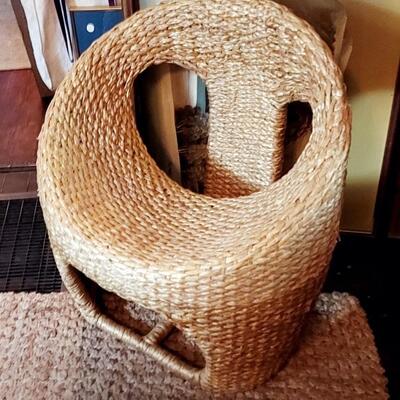 Sisal barrel chair