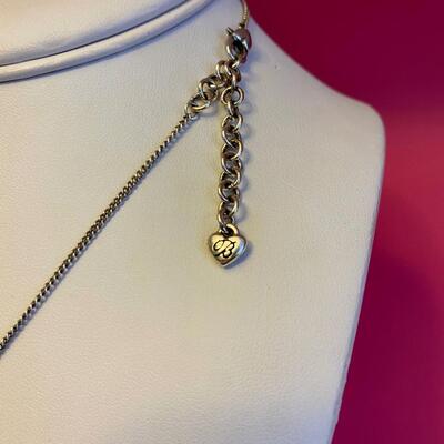 Brighton Pastel Stone Circle Pendant Necklace