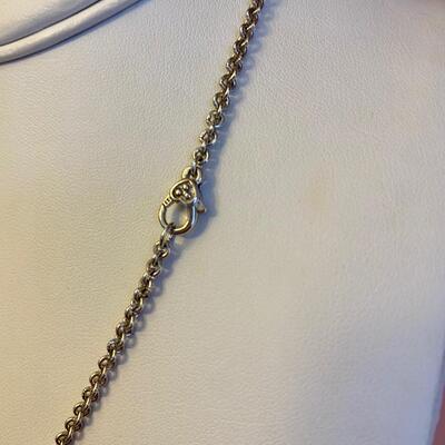 Judith Ripka Pave Diamond Circle Pendant Necklace