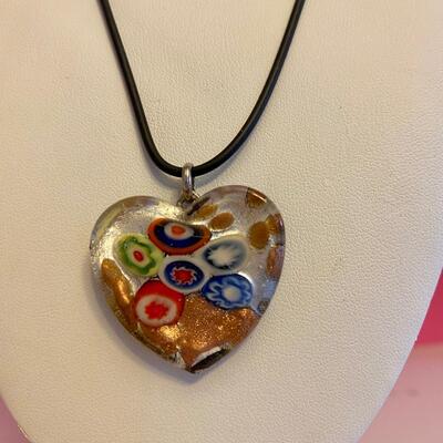 Colorful Glass Heart