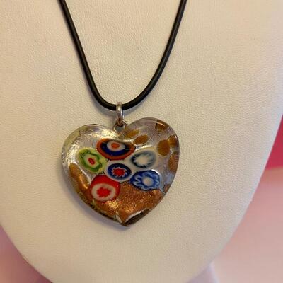 Colorful Glass Heart