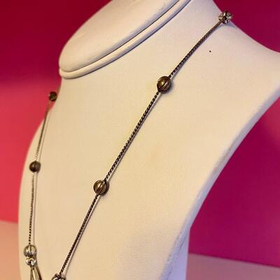 Brighton Mariposa Butterfly Silver Pendant Necklace