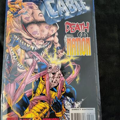 X-Men Deluxe - Cable: Death of a Nation Issue #28