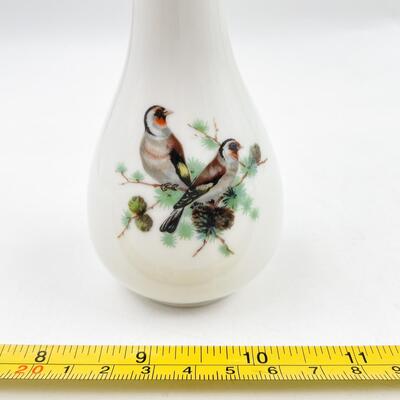 VINTAGE JAPAN 7â€ BIRD BUD VASE