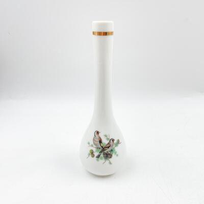 VINTAGE JAPAN 7â€ BIRD BUD VASE
