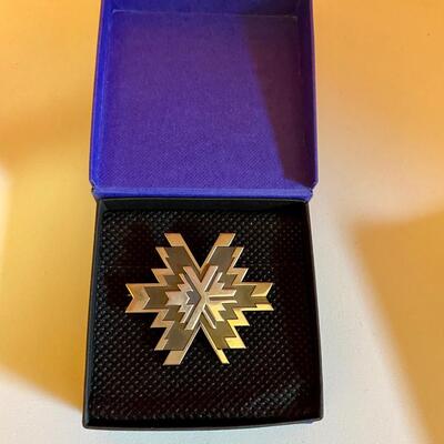 2002 Olympic Winter Games Pin Made by OC Tanner Official Manufacturer of the Medals