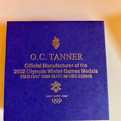 2002 Olympic Winter Games Pin Made by OC Tanner Official Manufacturer of the Medals