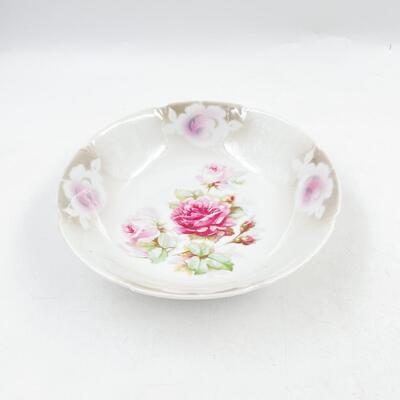 VINTAGE LEUCHTENBURG CHINA 8â€ FLORAL BOWL