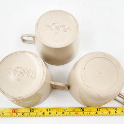 VINTAGE HOLIDAY PINT THERMOS & CUPS
