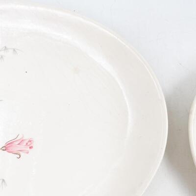 MOUNT CLEMENS â€œMT. ROSEâ€ 10â€-13.5â€ PLATTERS (3)