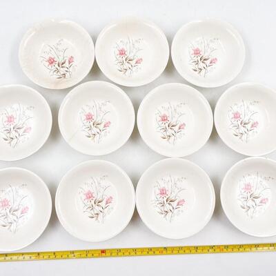 MOUNT CLEMENS â€œMT. ROSEâ€ 5â€ BOWLS (11)