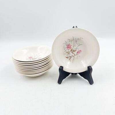 MOUNT CLEMENS â€œMT. ROSEâ€ 5â€ BOWLS (11)