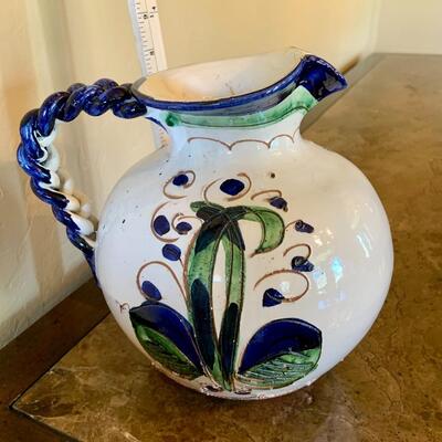 Vintage ceramic pitcher
