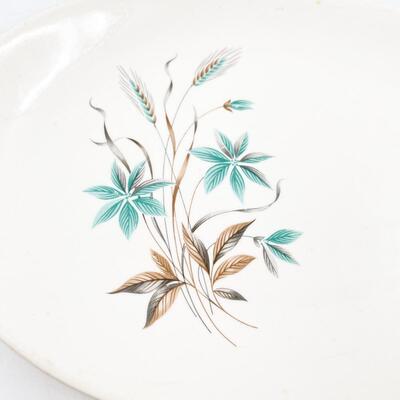 GEORGIAN CHINA â€œCANADIAN WHEATâ€ 10â€ OVAL PLATTER
