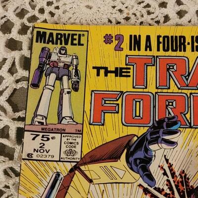 Lot 11: Vintage 1984 Marvel TRANSFORMERS Vol. 1 No. 2 Limited Series Comic Book