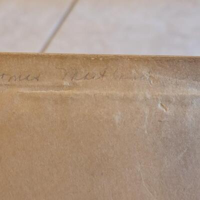 Lot 27: 1937 T.M. CLELAND "Autumn" Print Pencil Signed