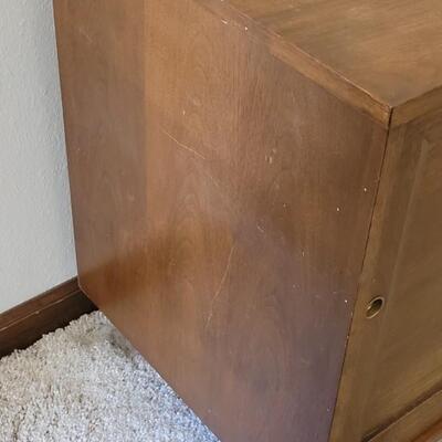 Lot 31: Mid Century Modern Cabinet - Matches Table & Hutch from Auction #2