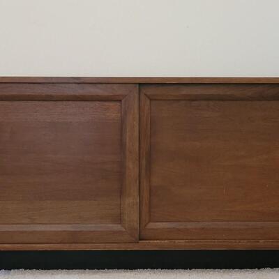 Lot 31: Mid Century Modern Cabinet - Matches Table & Hutch from Auction #2