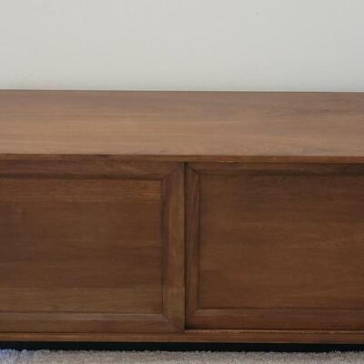 Lot 31: Mid Century Modern Cabinet - Matches Table & Hutch from Auction #2