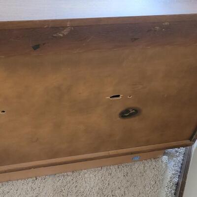 Lot 31: Mid Century Modern Cabinet - Matches Table & Hutch from Auction #2