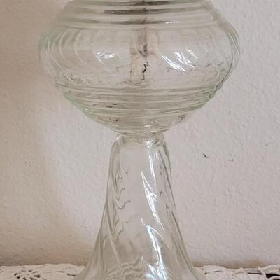 Lot 35: Antique Late 1800's Portuguese Dab Kerosene Lantern with Tall Chimney