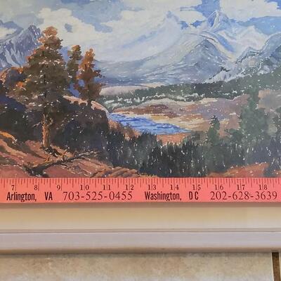 Lot 37:  E. F. HILL Original Watercolor