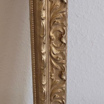 Lot 45: Antique Gold Gilt Carved Wood Frame