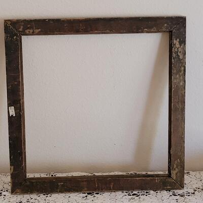 Lot 45: Antique Gold Gilt Carved Wood Frame