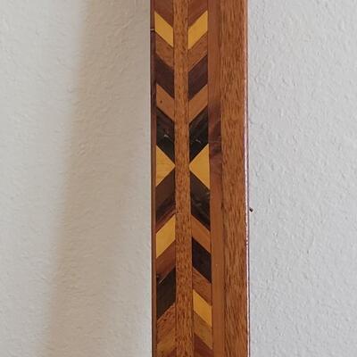 Lot 46: Vintage Wood Inlay Frame