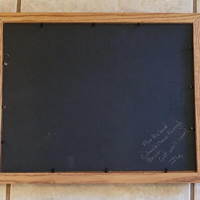 Lot 48: Framed and Signed "Colorado Moose" Photograph by J.B.