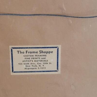 Lot 50: Antique Early 20th Century Map of New York in 1676