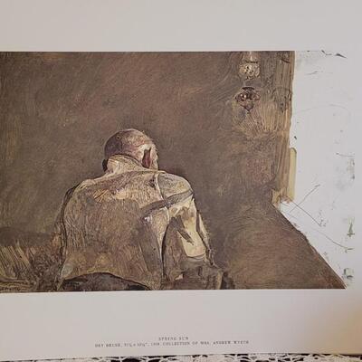 Lot 52: The Four Seasons - Andrew Wyeth (10) Loose Prints in Portfolio with Original Box