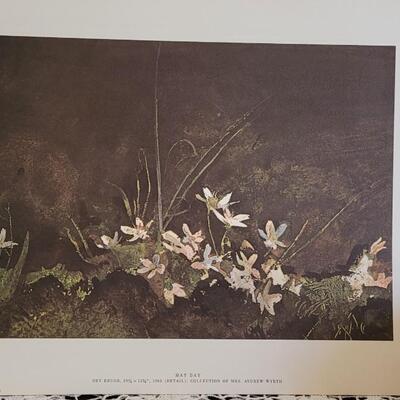 Lot 52: The Four Seasons - Andrew Wyeth (10) Loose Prints in Portfolio with Original Box