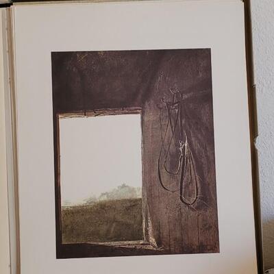 Lot 52: The Four Seasons - Andrew Wyeth (10) Loose Prints in Portfolio with Original Box