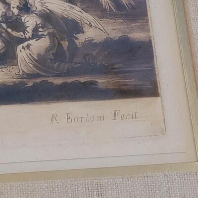 Lot 54: 1776 CLAUDE LE LORRAIN Original Engraving from Liber Veritatis #179