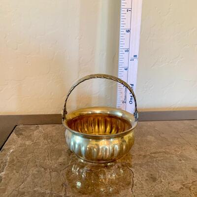 Brass basket