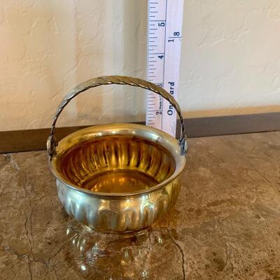 Brass basket