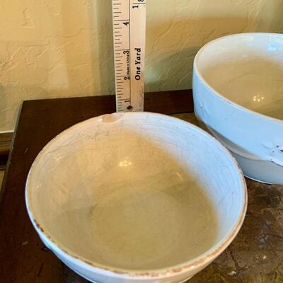 Gourmet Expressions Great Room Cream Stoneware - 6 Cereal Bowls, 2 Dessert Bowls