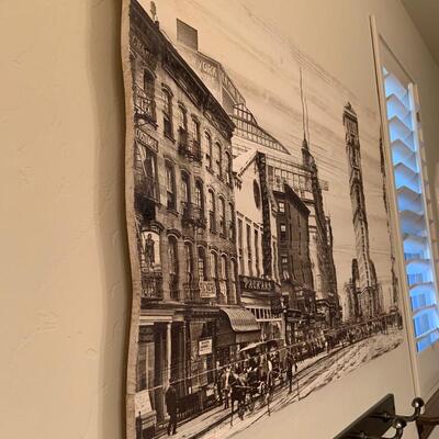 Wood Plank Print Wall art