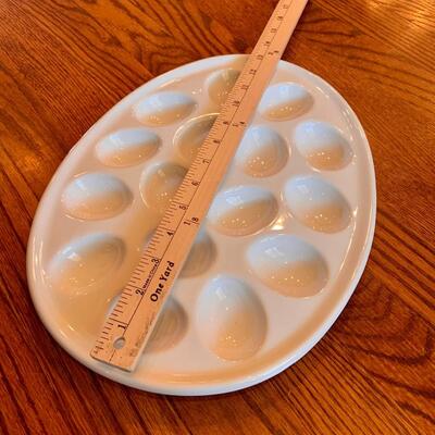 Threshold Egg platter/server