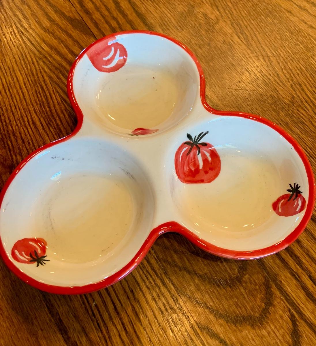 Crate & Barrel Dip serving dish